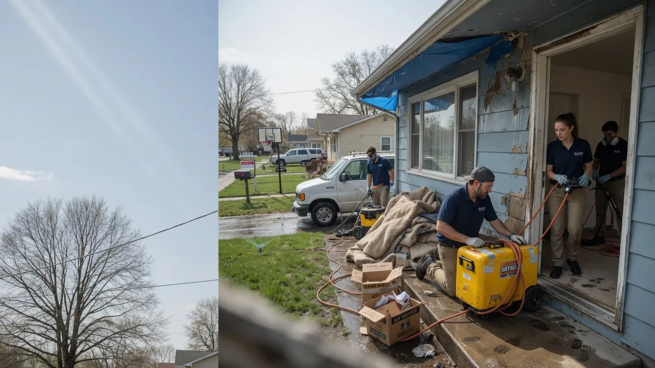 Basement Flood Cleanup in North Branch, MN near me